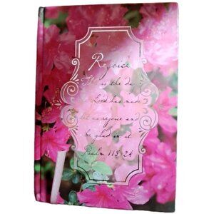 Unbranded Blank Journal "Rejoice This is the Day the Lord has..." Psalm118:24